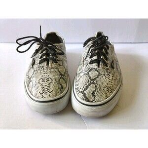 Vans Old Skool Shoes Women's 7.5 Snake Print  Lowtop Sneakers